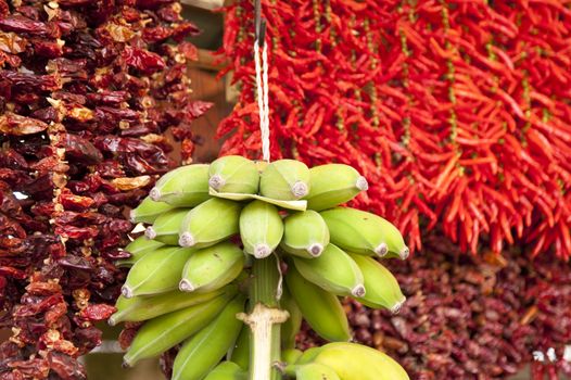scene in portugal / island of madeira / funchal / mercado dos lavradores