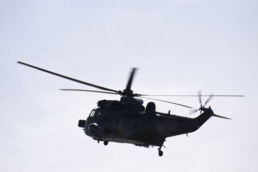 Helicopter at Balloon-Sail 2010, Kiel, Germany