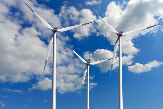 Wind turbines, global ecology
