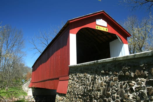 Van Sandt covered bridge in PA