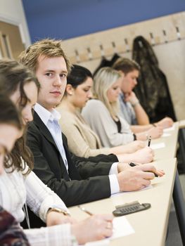 Group of students in the classroom