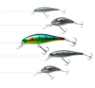 Only one fishing lure wobbler is interesting enough