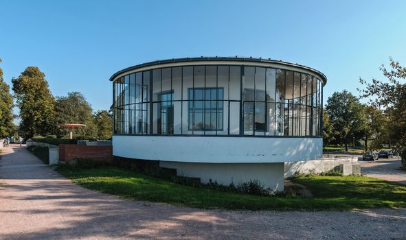 The Kornhaus (Dessau) is a former restaurant-pub built in 1929-30 in Bauhaus style.