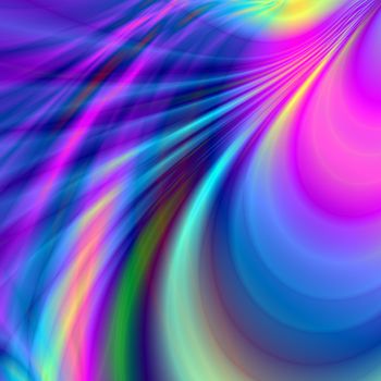 abstract image of the coloured waves and broad patterns