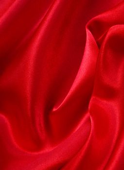 Smooth Red Silk can use as background 