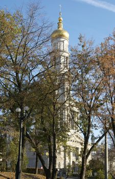 Church of the fall in Kharkov Ukraine