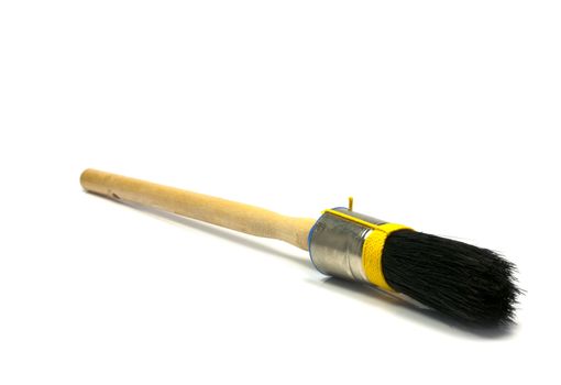 paint brush with white isolated background