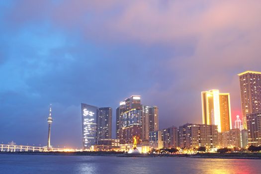 Macau at night 