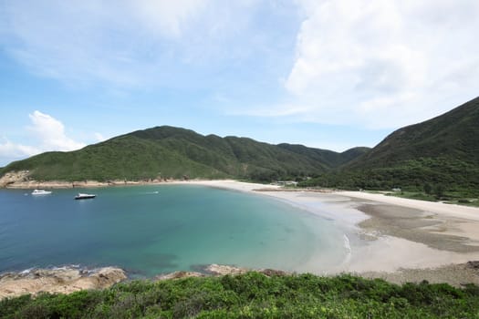beach in Hong Kong at day
