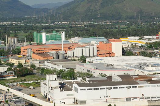 Industrial Plant afternoon 