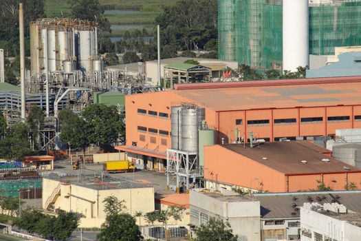 Industrial Plant afternoon 