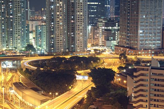 Hong kong at night 