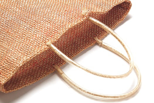 Wicker bamboo handbag 