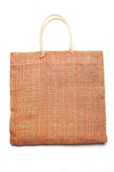 Wicker bamboo handbag 