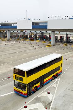 toll station and Billboard