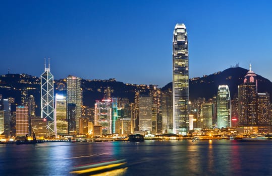 Hong Kong modern city