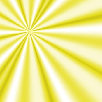 the generated yellow sun rays dissecting space form an abstract background