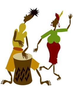 African musicians