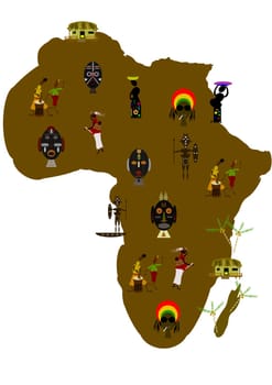 Africa map