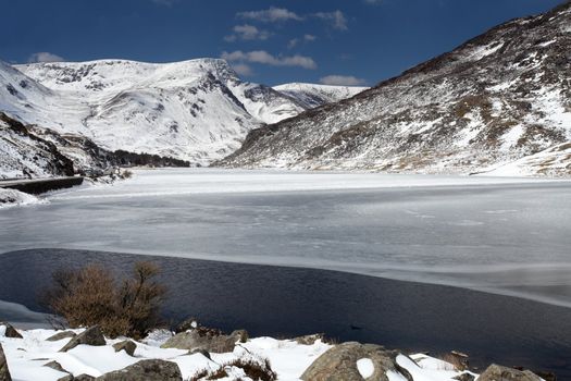 Snowdonia national park llyn ogwen lake