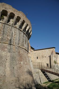 A beautiful medieval village in the central Tuscany