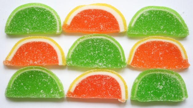 Colorful Jelly Candy can use as Background