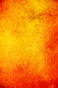 Distressed orange background texture