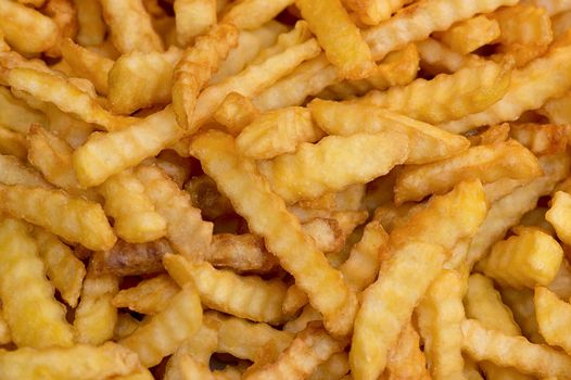 French fries background