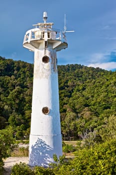 lighthouse on a hill, Koh Lanta, Krabi, Thailand