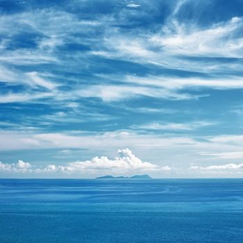 Andaman Sea, Thailand, landscape at sunny day