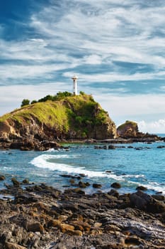 lighthouse on a cliff, Koh Lanta, Krabi, Thailand