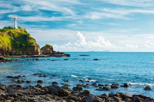 lighthouse on a cliff, Koh Lanta, Krabi, Thailand