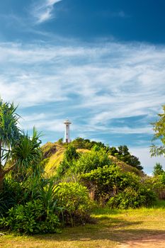 lighthouse on a hill, Koh Lanta, Krabi, Thailand