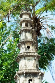 Wat Po temple fragment in Bangkok, Thailand