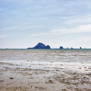 Ao Nang beach at evening, Krabi, Thailand