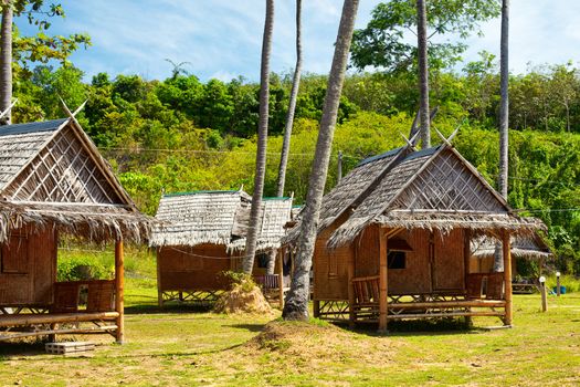 bungalow resort in jungle, Koh Lanta, Thailand