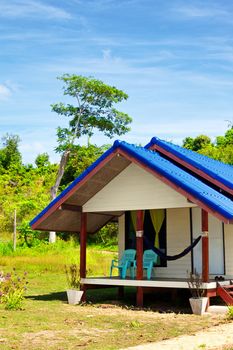 bungalow resort in jungle, Koh Lanta, Thailand