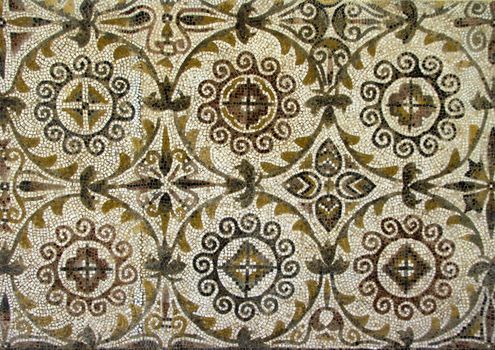 Fragment of roman mosaics from Tunisia