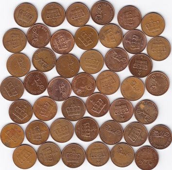 norwegian 50 øre coins