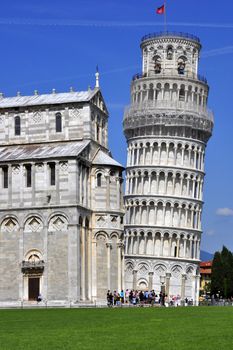 Leaning Tower of Pisa , in Italy