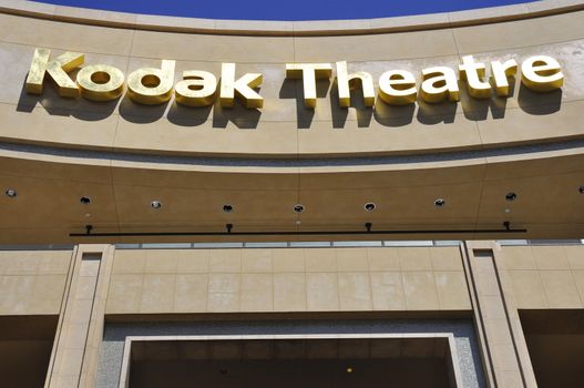 The Kodak Theatre, home of the Oscar ceremony, in Hollywood, California