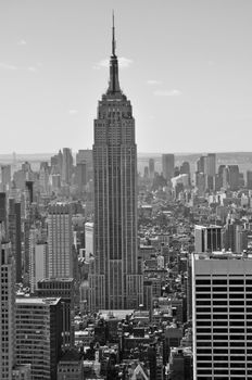 The Empire State Building, shot from the Top of The Rock