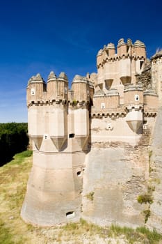 Coca Castle, Segovia Province, Castile and Leon, Spain