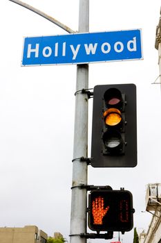 semaphore, Hollywood, Los Angeles, California, USA