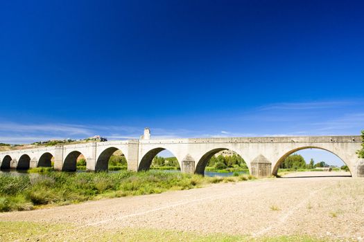 bridge in Medellin, Badajoz Province, Extremadura, Spain