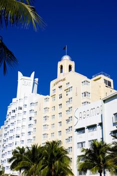 The Art Deco District, Miami Beach, Florida, USA