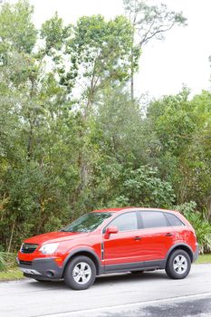 car on road, Florida, USA