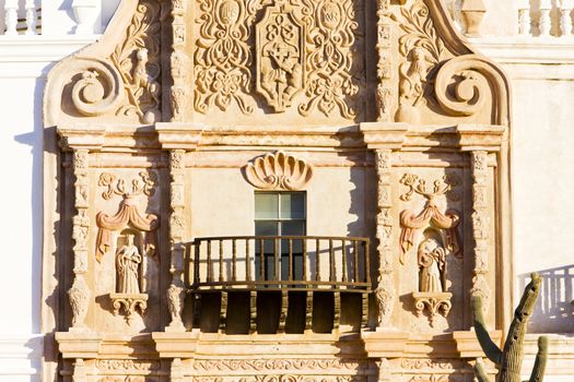 San Xavier del Bac Mission, Arizona, USA