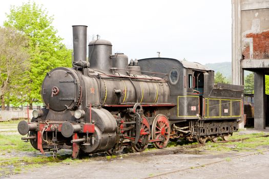 steam locomotive (126.014), Resavica, Serbia