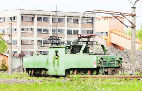 electric locomotive, Kostolac, Serbia